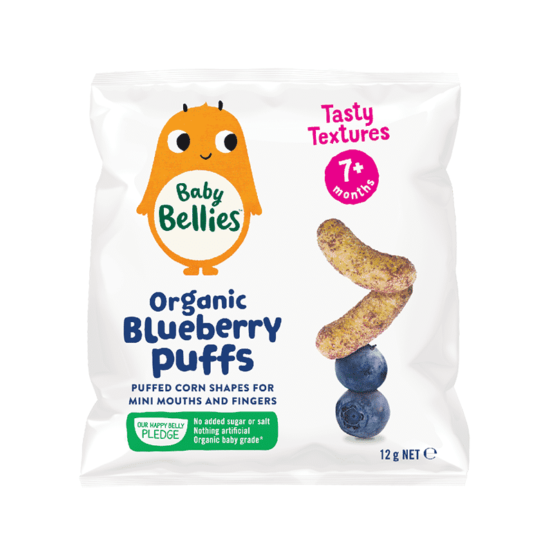 Baby Bellies Organic Blueberry Puffs, Anadea