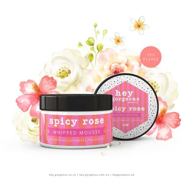 Hey Gorgeous Spicy Rose Whipped Body Mousse, Anadea