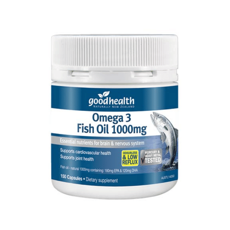 Omega 3 Fish Oil 1000mg gelcaps 150&#8217;s, Anadea