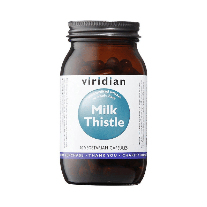 Viridian Nutrition Milk Thistle Herb and Seed Extract Veg Caps 90's, Anadea