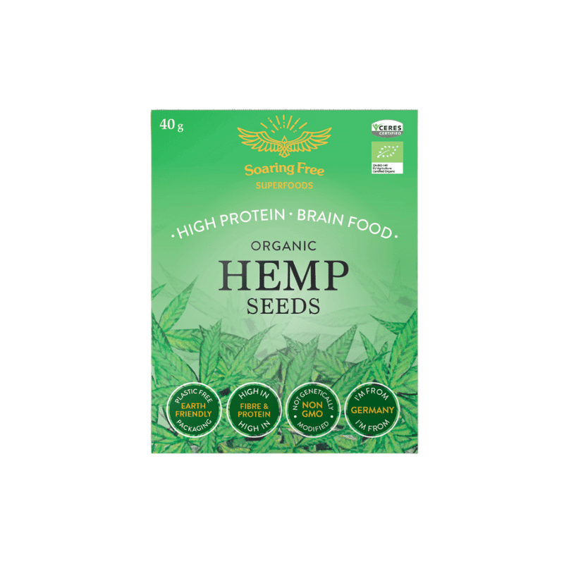 Hemp Seeds Organic 40g, Anadea