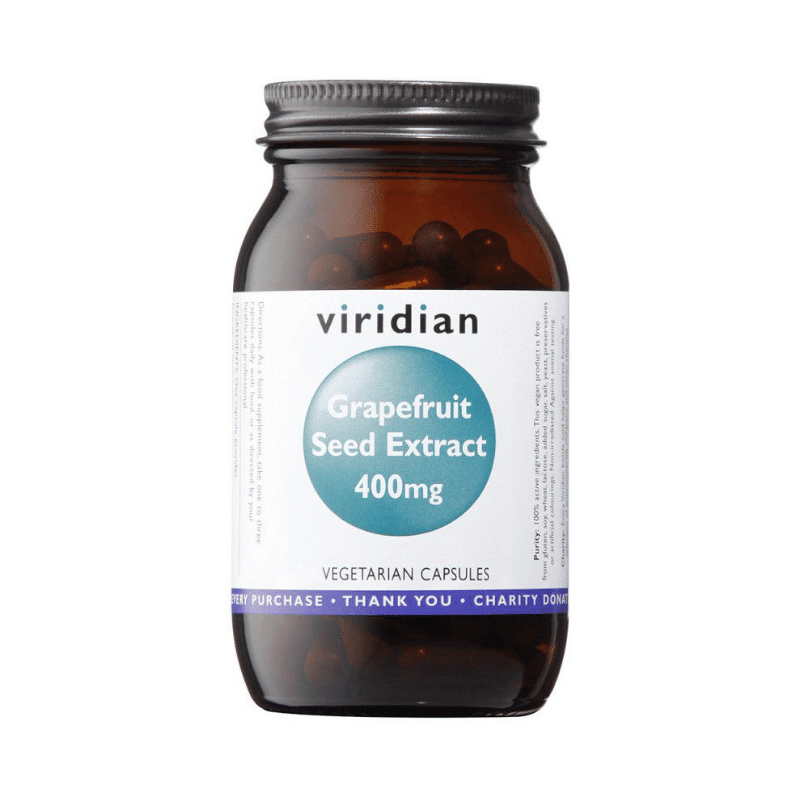 Viridian Nutrition Grapefruit Seed Extract 400mg 30s, Anadea